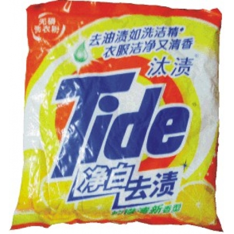 汰漬 凈白去漬 自然清香 洗衣粉 508g 12包/袋-6