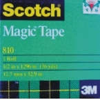 3M思高透明隱形膠帶（810 1/2）12mm*32.9m-1