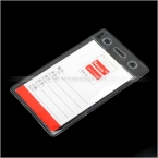 Bessie透明直式工卡套BS-ZJK001 內尺寸58*89mm-2