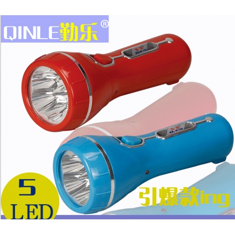 勤樂LED充電式手電筒QLED-105/久量LED-9066   5燈-6