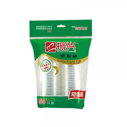 振興牌高透塑料膠杯BXM6440  155ML/50只裝-6