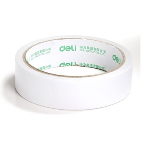 得力30403棉紙雙面膠帶24mm*10y*80um 12卷...