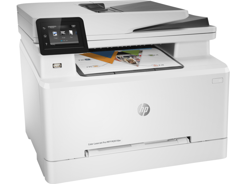 HP M281FDW彩色激光一體機(jī)（有線+無(wú)線網(wǎng)絡(luò)+雙面）