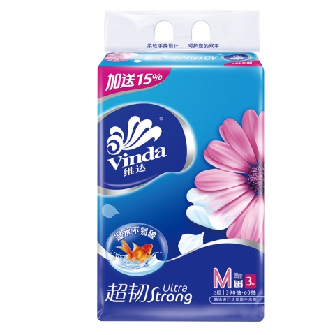 維達(Vinda)抽取式面巾紙V2182  3包/提  16...