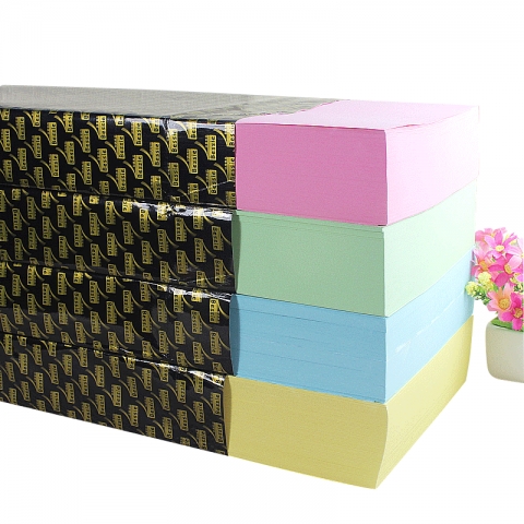 Bessie尚品智彩色復(fù)印紙A4 80G(500張）4色 5...