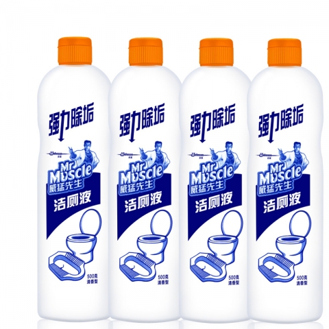 威猛先生潔廁液480g 清香型  3瓶/組-6