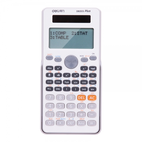 得力函數D82ES計算器(白)-6