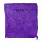 吸水纖維小方巾 30*30cm顏色隨機(jī)-3