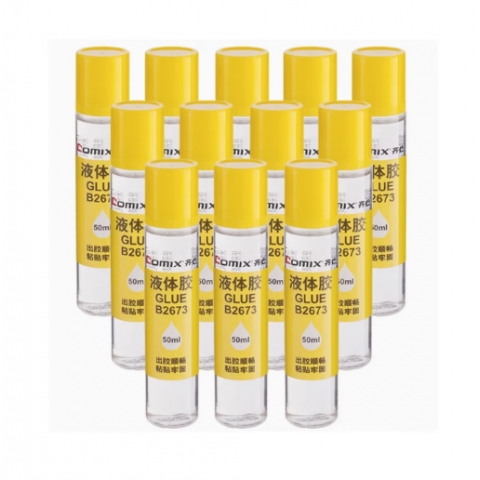 齊心健康膠水50ML 海綿頭 B2673